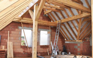 Roecliffe attic trusses